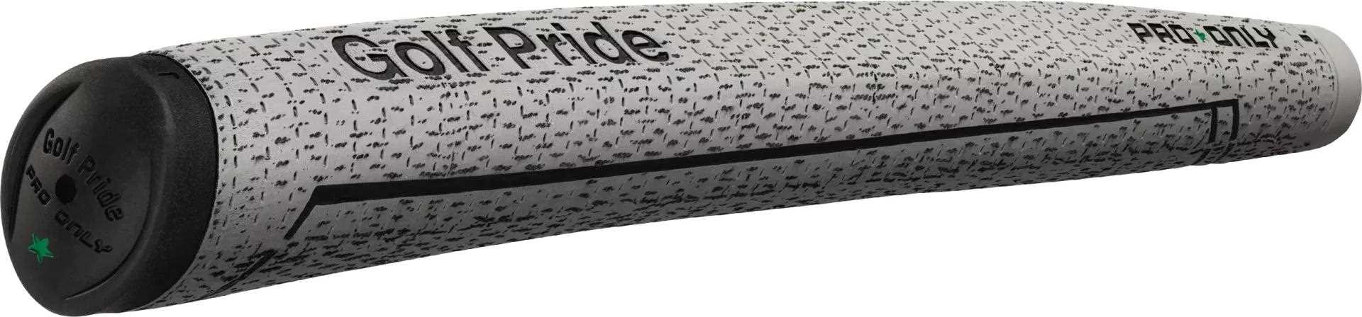 Golf Pride Pro Only Cord putter grip, Green Star 88cc - grey