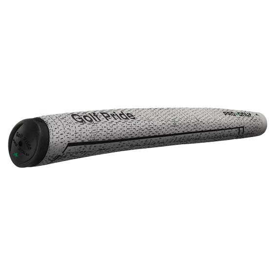 Golf Pride Pro Only Cord putter grip, Green Star 88cc - grey