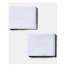 Under Armour Performance Wristbands, białe