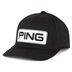 Ping Tour Classic czapka z daszkiem, czarna
