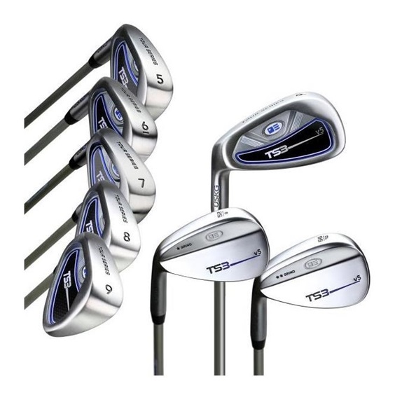 U.S. Kids Golf TS3-66 (167cm) v5 8-Club irony dla dzieci, grafit, 5PGS