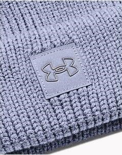 Under Armour Halftime Ribbed Pom damska czapka zimowa, aurora purple