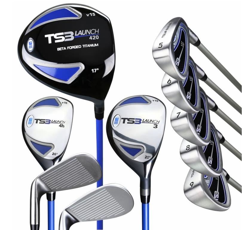 U.S. Kids Golf TS3-51 (130cm) v15 10-Club golfowy zestaw dziecięcy, grafit