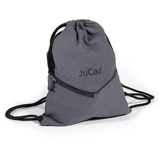 JuCad drawstring sports bag, szary