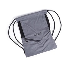 JuCad drawstring sports bag, szary