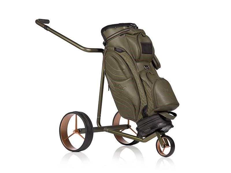 JuCad Carbon Travel Verde Rosé 2.0 wózek elektryczny