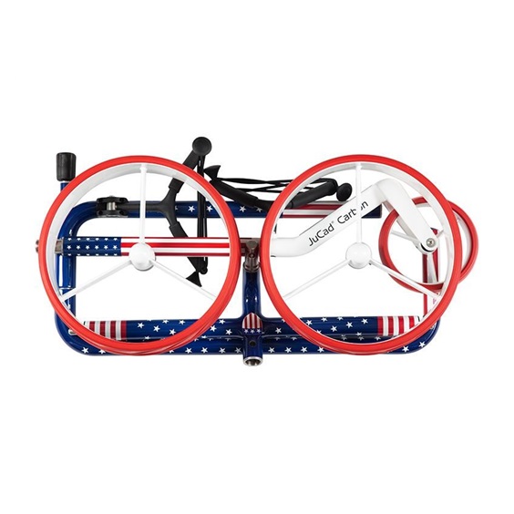 JuCad Carbon USA wózek golfowy + torba