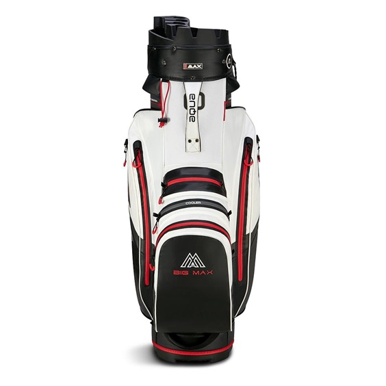 Big Max Aqua Silencio 4 Organizer cart bag, biało/czarno/czerwony