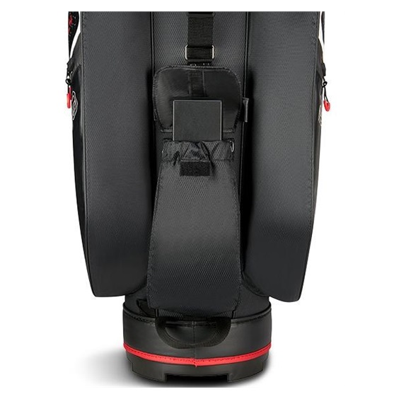 Big Max Aqua Silencio 4 Organizer cart bag, biało/czarno/czerwony