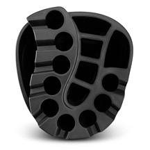 Big Max Aqua Silencio 4 Organizer cart bag, biało/czarno/czerwony