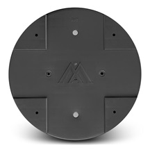 Big Max Aqua Silencio 4 Organizer cart bag, biało/czarno/czerwony