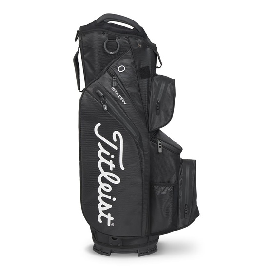 Titleist 14 StaDry cart bag, czarny