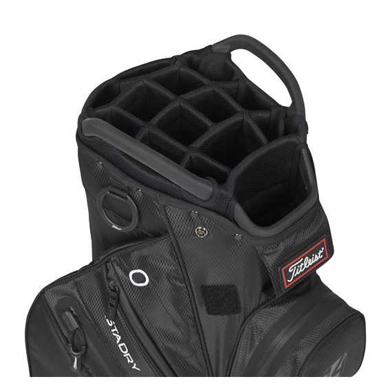 Titleist 14 StaDry cart bag, czarny