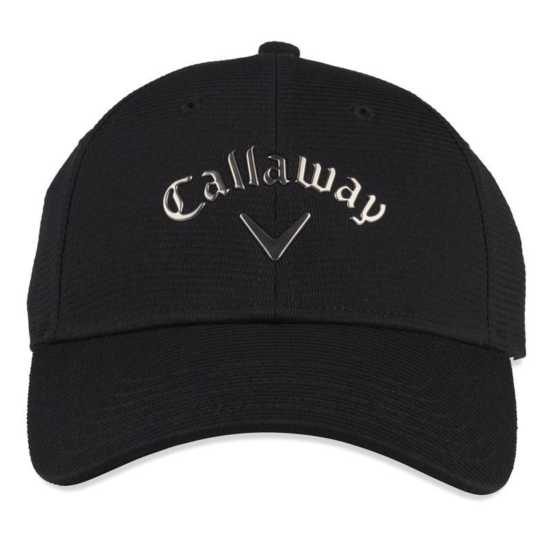 Callaway Liquid Metal damska czapka z daszkiem, czarno/szara