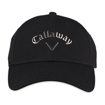 Callaway Liquid Metal damska czapka z daszkiem, czarno/szara