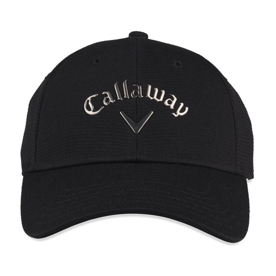 Callaway Liquid Metal damska czapka z daszkiem, czarno/szara