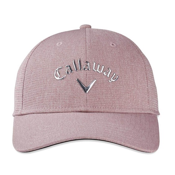 Callaway Liquid Metal damska czapka z daszkiem, różowo/szara