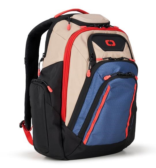 Ogio Gambit Pro Backpack 25L plecak, tan/blue/red