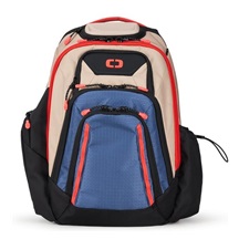 Ogio Gambit Pro Backpack 25L plecak, tan/blue/red