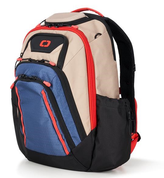 Ogio Gambit Pro Backpack 25L plecak, tan/blue/red