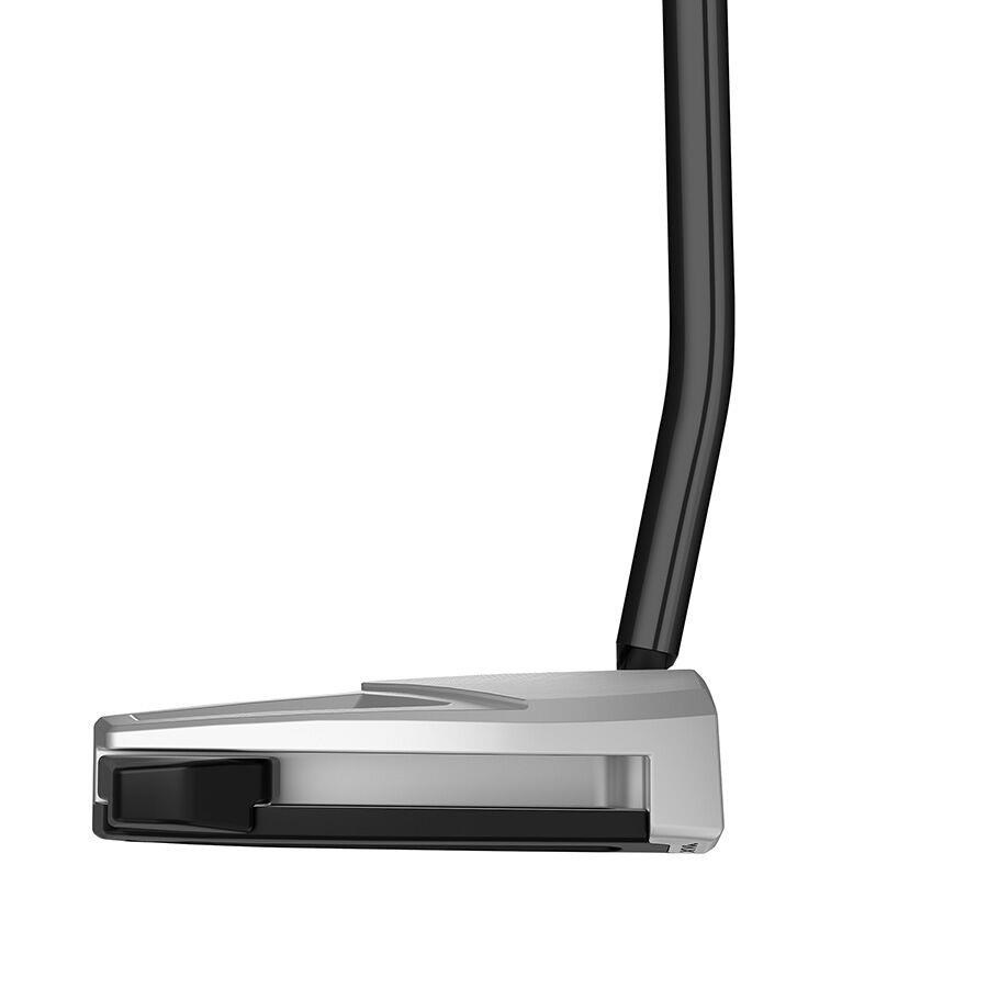TaylorMade Spider GT Max Putter - Single Bend, Acciaio Nero, Con Copritesta, Scegli Mano E Lunghezza (33-36 Pollici)