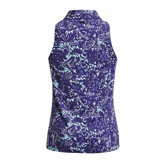 Under Armour Iso-Chill Sleeveless damskie polo, sonar blue