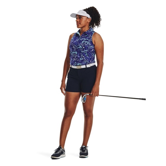 Under Armour Iso-Chill Sleeveless damskie polo, sonar blue