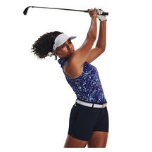 Under Armour Iso-Chill Sleeveless damskie polo, sonar blue