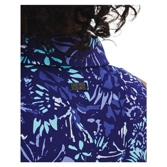 Under Armour Iso-Chill Sleeveless damskie polo, sonar blue