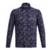 Under Armour Playoff Printed 1/4 Zip męska bluza, granatowa
