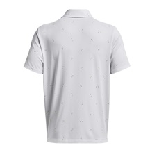 Under Armour Playoff 3.0 Printed męskie polo, biało/niebieskie
