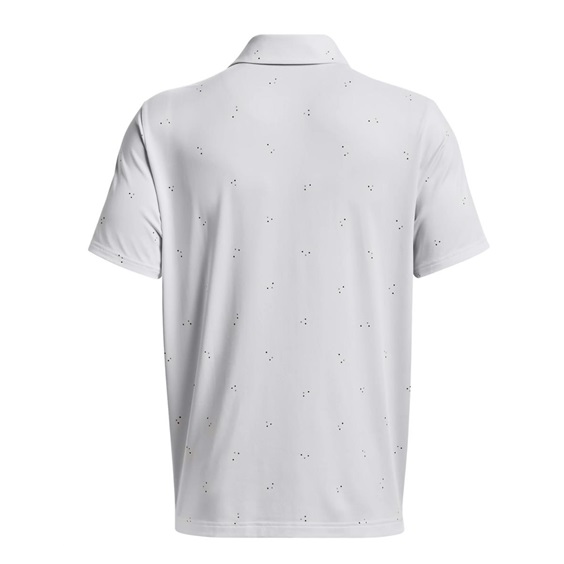 Under Armour Playoff 3.0 Printed męskie polo, biało/niebieskie