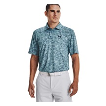 Under Armour Playoff 3.0 Printed męskie polo, still water/static blue