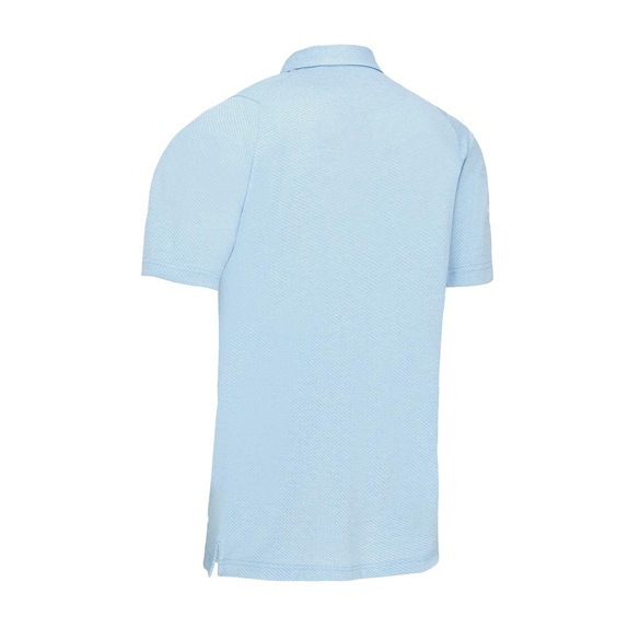 Callaway Heathered Jacquard męskie polo, blue grotto heather