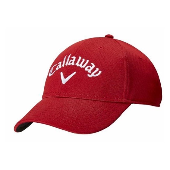 Callaway Side Cresteds męska czapka z daszkiem, czerwona
