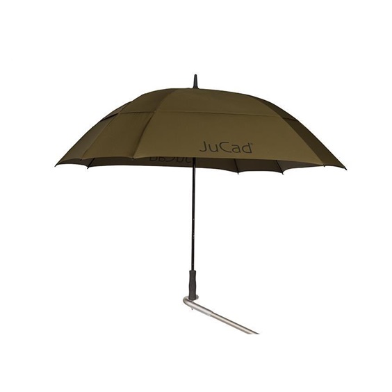 JuCad Windproof parasol golfowy z kołkiem pin 68", olive