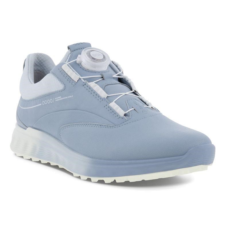 Ecco S-Three BOA damskie buty golfowe, niebieskie