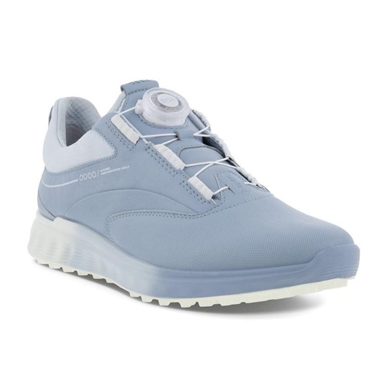 Ecco S-Three BOA damskie buty golfowe, niebieskie