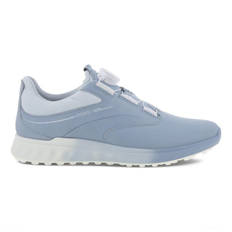 Ecco S-Three BOA damskie buty golfowe, niebieskie