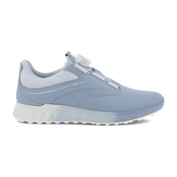 Ecco S-Three BOA damskie buty golfowe, niebieskie
