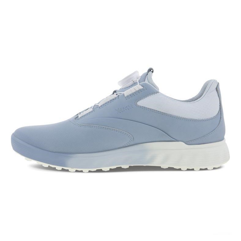 Ecco S-Three BOA damskie buty golfowe, niebieskie