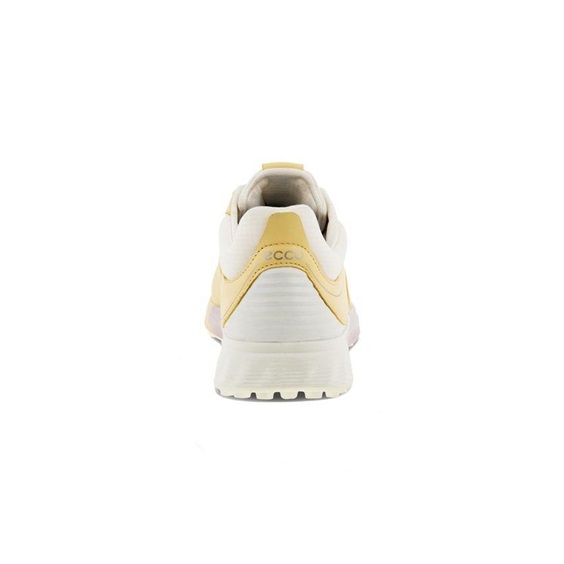 Ecco S-Three damskie buty golfowe, jasnożółte