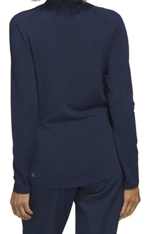 Adidas Solid Quarter Zip Long Sleeve męska bluza, granatowa