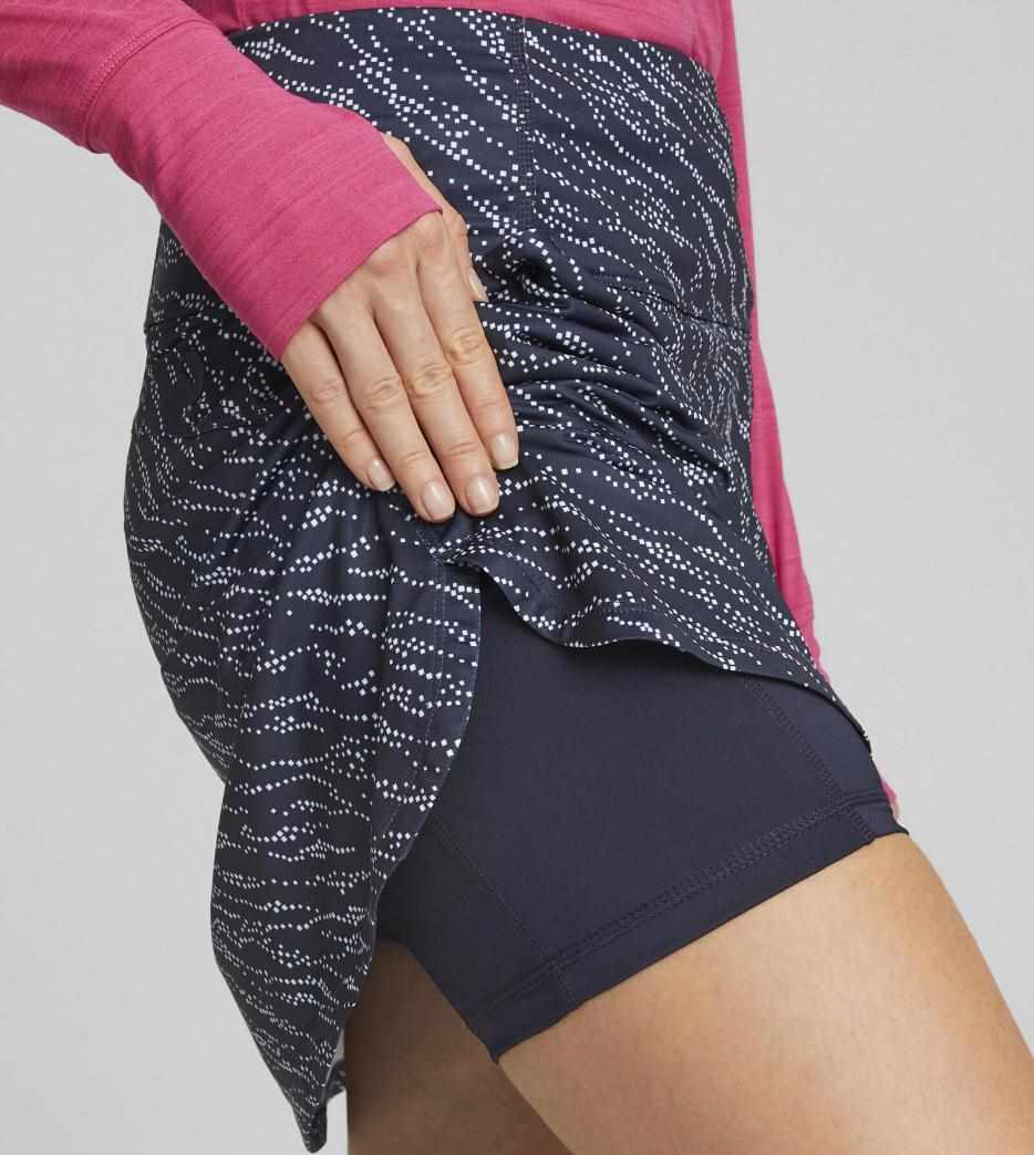 Puma PwrMesh Whitewater spódnica golfowa, granatowa