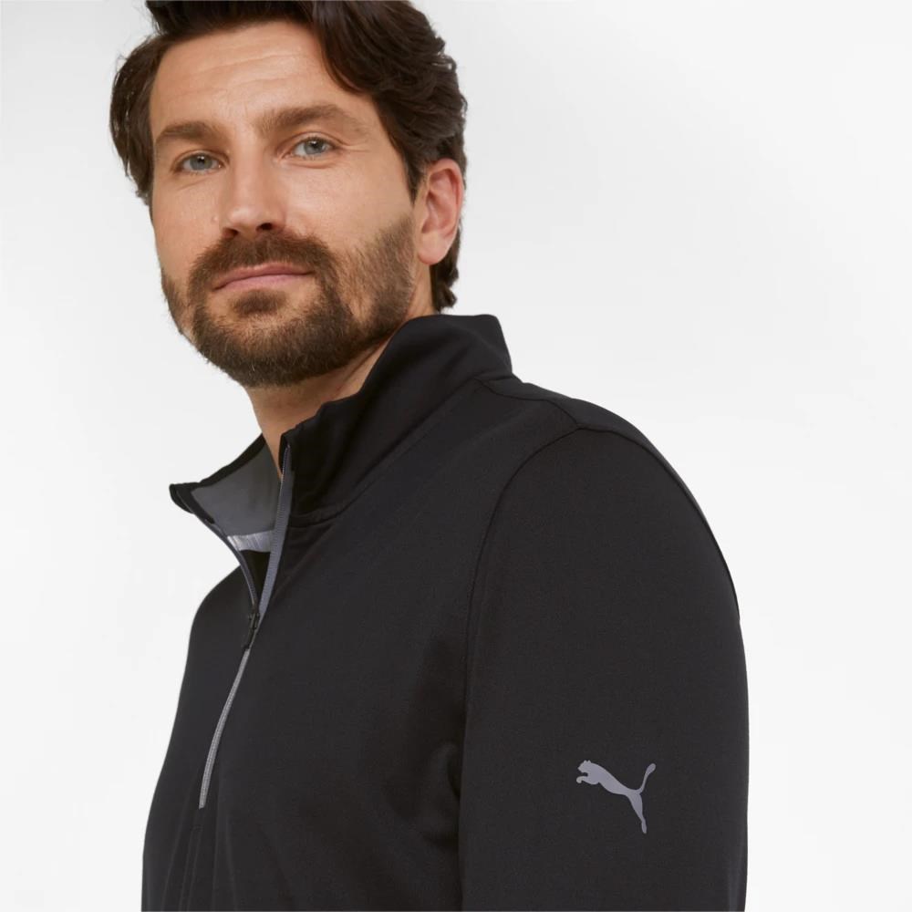 Puma Gamer 1/4 Zip męska bluza, czarna