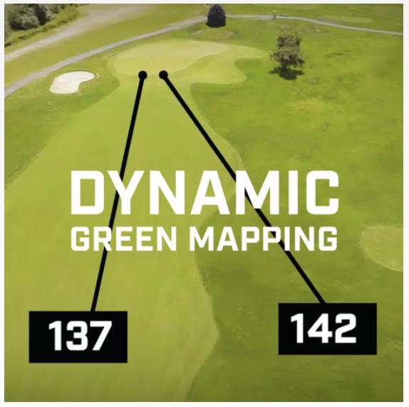 Bushnell iON Elite GPS zegarek golfowy, czarny