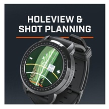 Bushnell iON Elite GPS zegarek golfowy, czarny