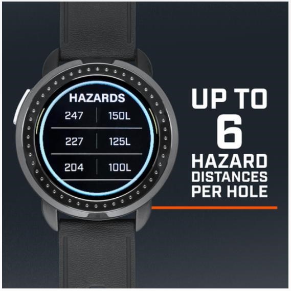 Bushnell iON Elite GPS zegarek golfowy, czarny