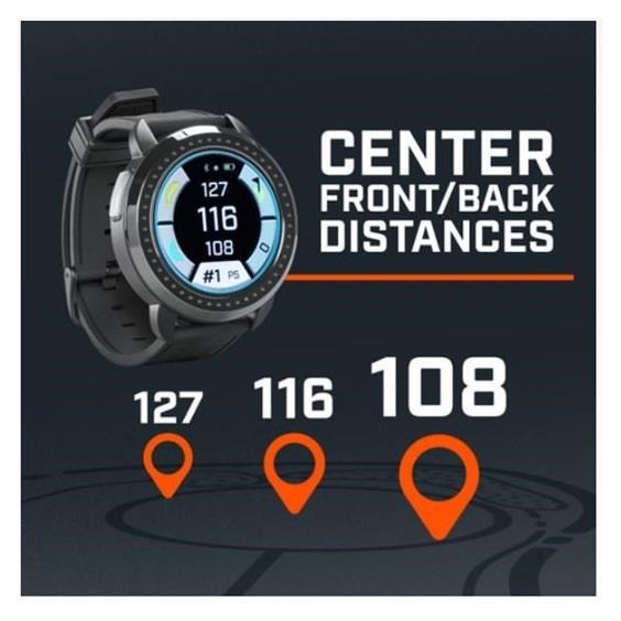 Bushnell iON Elite GPS zegarek golfowy, biały