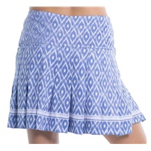 Lucky in Love Ikat Pleated spódnica golfowa, fioletowa